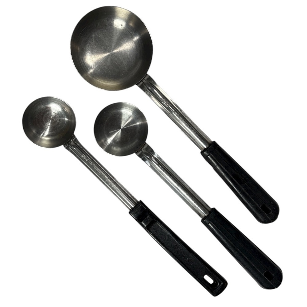 Portion Control Scoops Spoodle Ladle Food Service Restaurant 6oz (2)-2oz